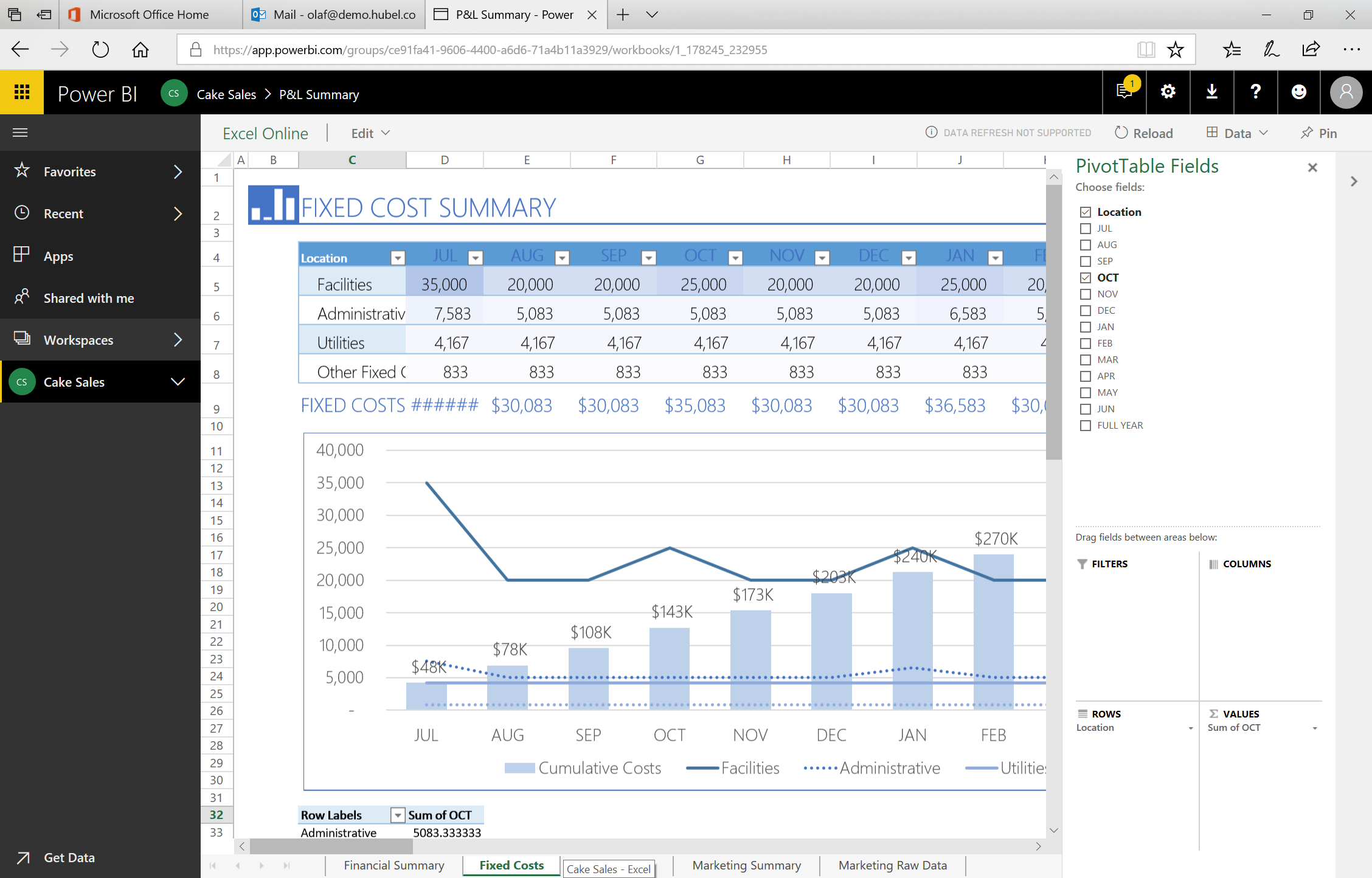Office 365 Excel