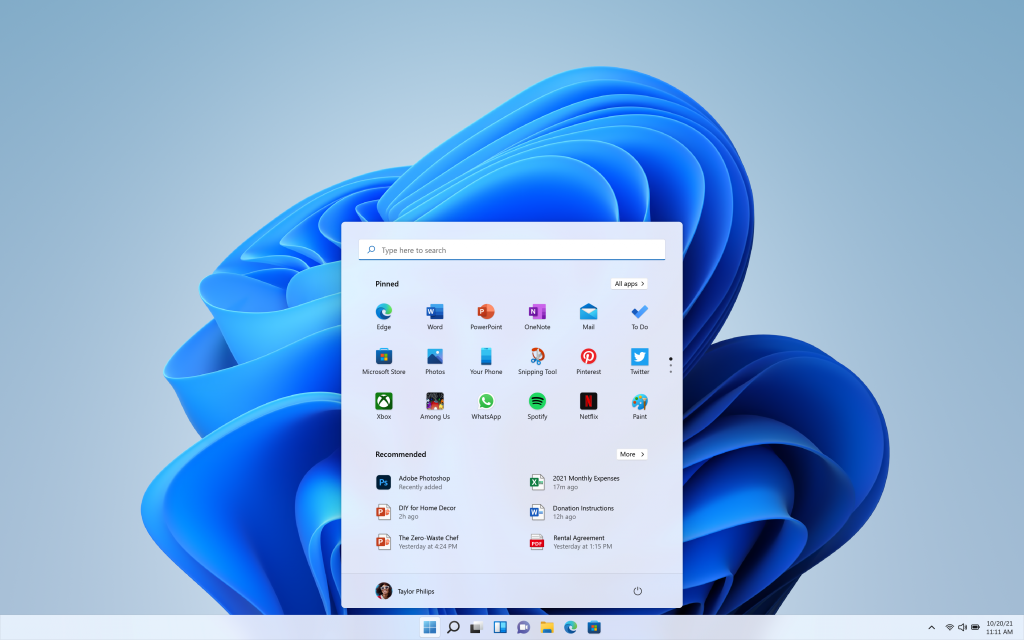 Windows 11 lancement