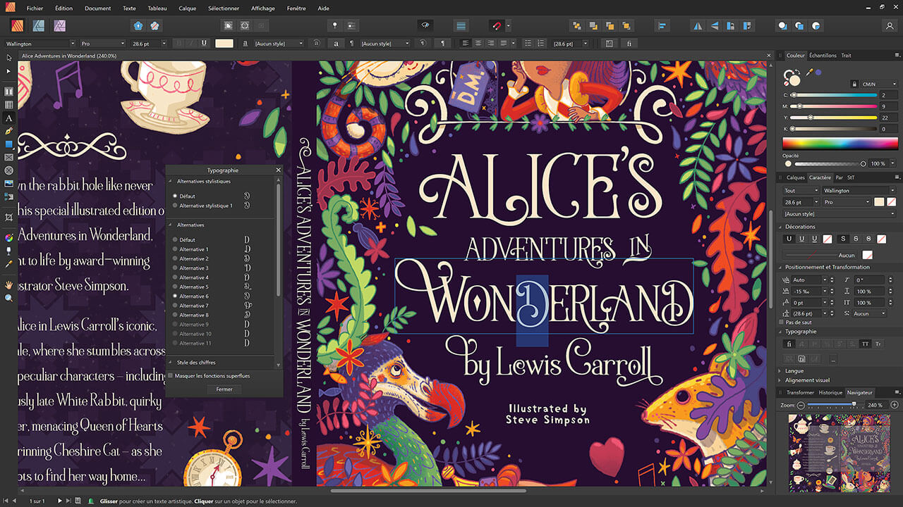 Infographie, Affinity Publisher