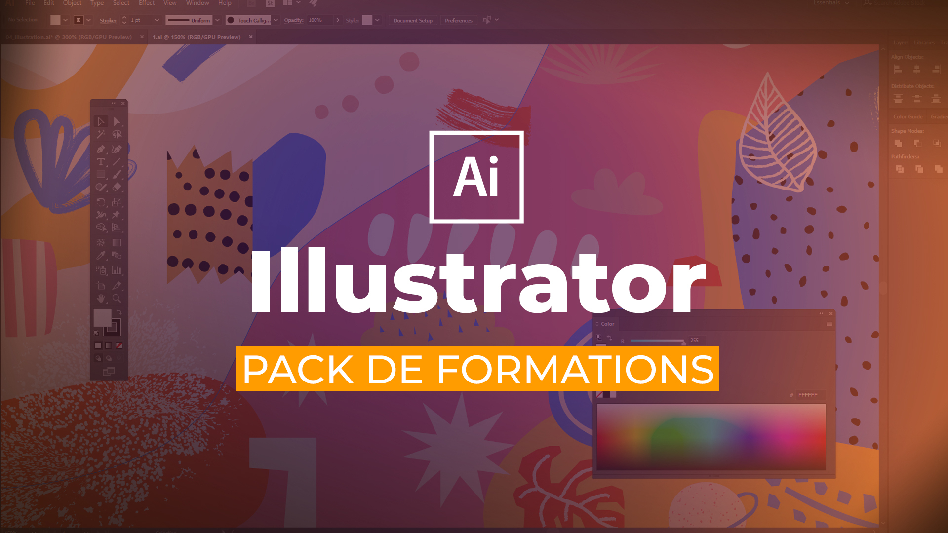 Vignette du parcours Pack Adobe Illustrator