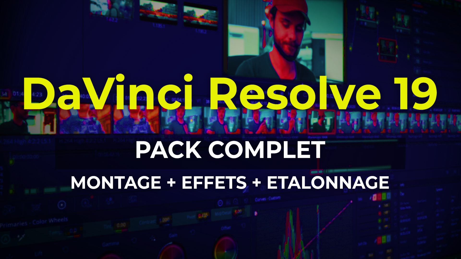 Vignette du parcours DaVinci Resolve 19 : Pack complet Montage, Effets et Étalonnage