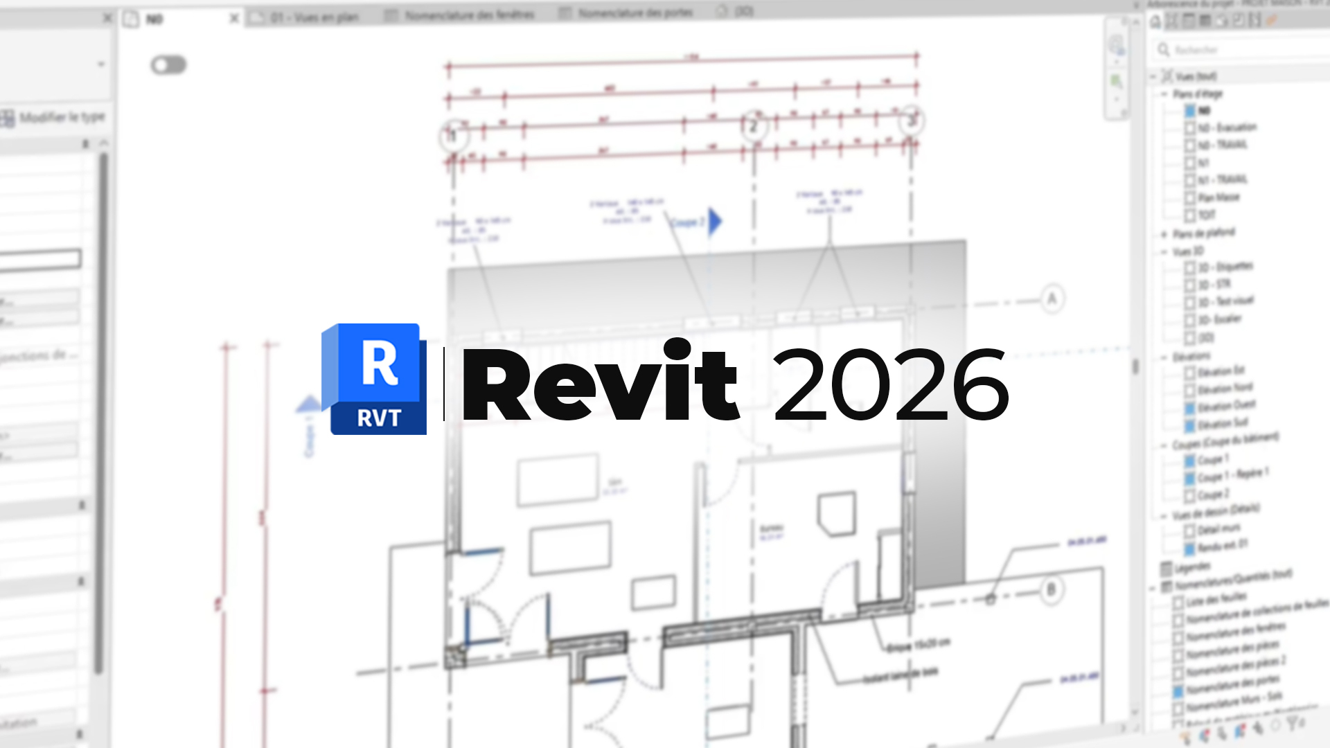 Vignette du parcours Créez, structurez et valorisez vos maquettes numériques avec Revit 2026