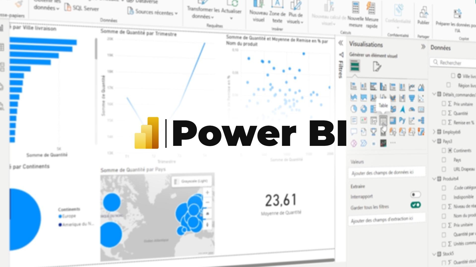 Vignette du parcours Power BI – De la préparation des données à l’analyse avancée