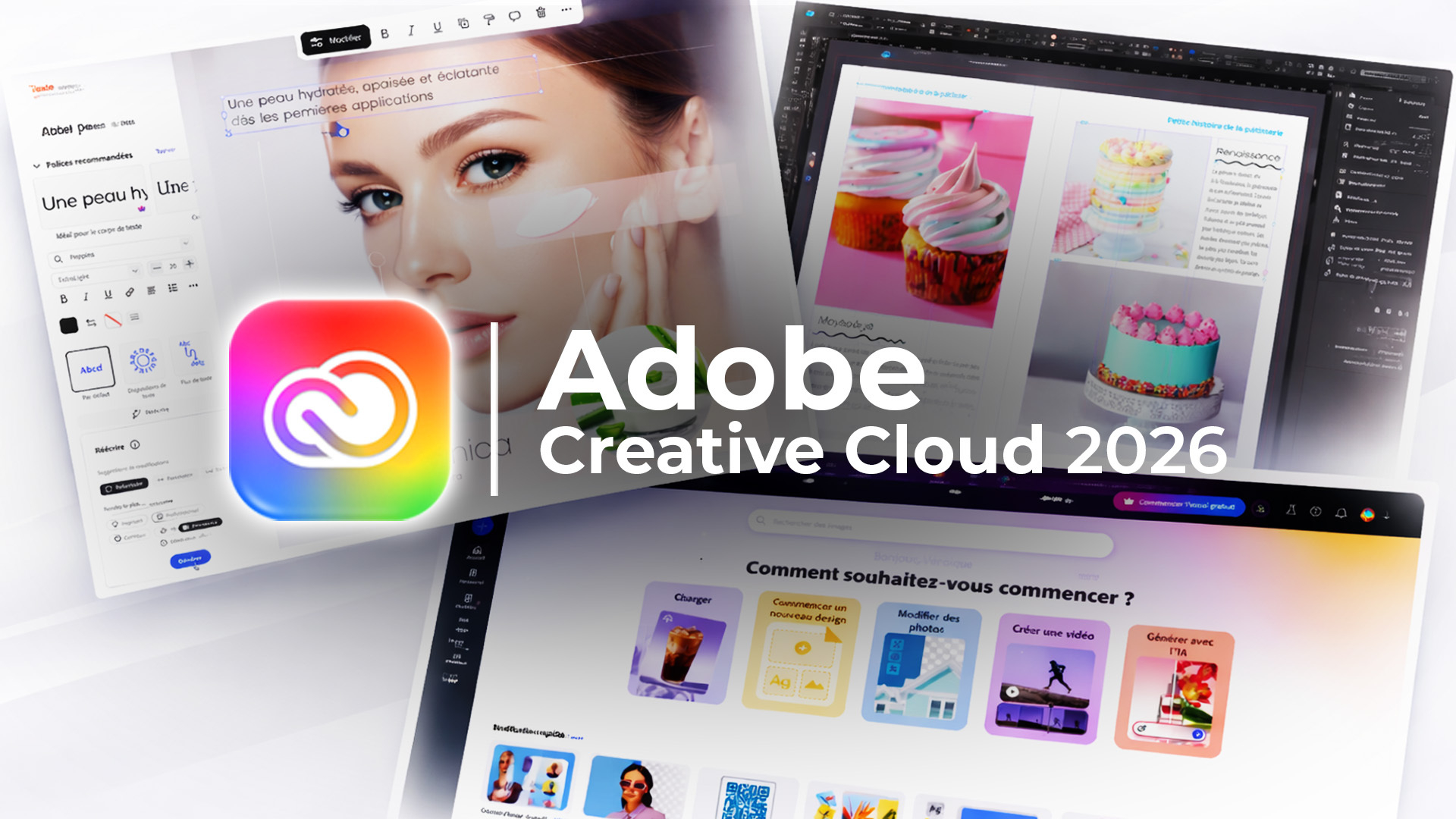 Vignette du parcours Adobe Creative Cloud 2026 – Créez sans limites, maîtrisez chaque outil