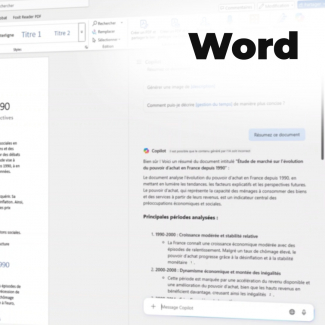 Apprendre Copilot IA pour Word