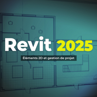 Maîtrisez Revit 2025 - Éléments 2D et gestion de projet