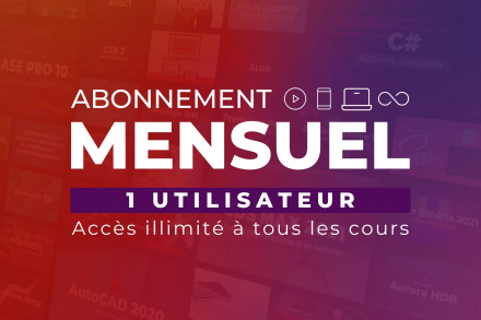 Abonnement mensuel Elephorm