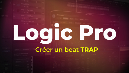 Logic Pro - Créer un beat trap (image de couverture)