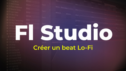 Fl Studio - Créer un beat Lo-Fi (image de couverture)