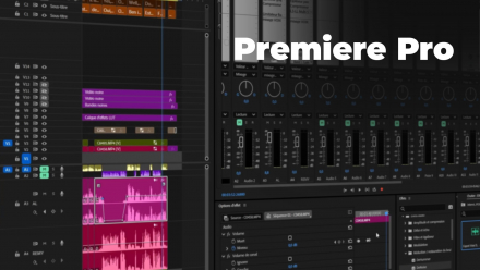 p3-Premiere Pro - Maitriser le traitement du son et des sous-titrages / Audio (image de couverture)