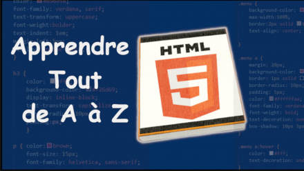 Apprendre le HTML5 avec un peu de CSS (image de couverture)