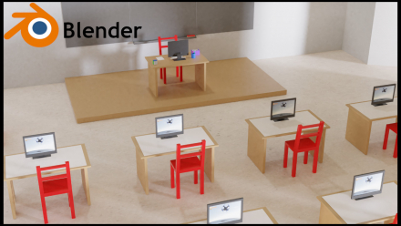 Apprendre - Blender 3.5 - les bases (image de couverture)