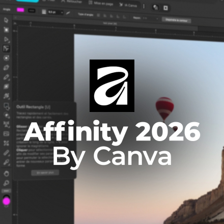 Maîtriser Affinity by Canva - Les fondamentaux  (image de couverture format carré)