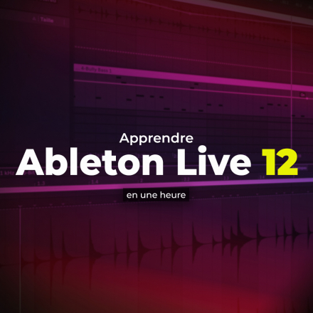 Apprendre Ableton Live 12 en une heure (image de couverture format carré)