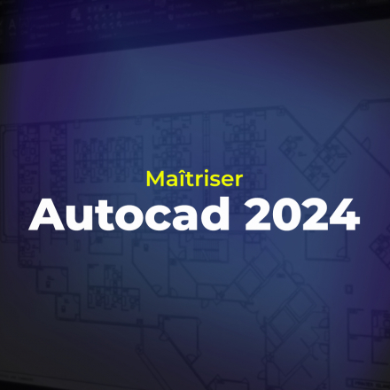 AutoCAD 2024 – Les fondamentaux (image de couverture format carré)