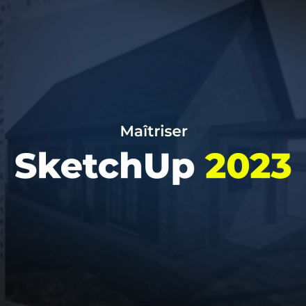 Maîtriser SketchUp 2023 (image de couverture format carré)