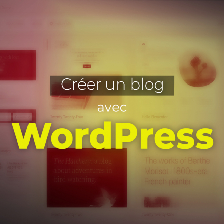 Créer un blog avec wordpress (image de couverture format carré)