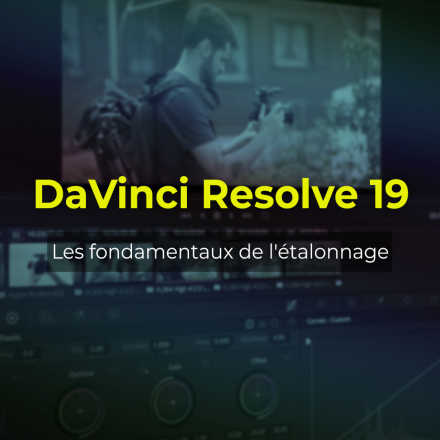 Davinci Resolve 19 - Adelain CIOLI (image de couverture format carré)