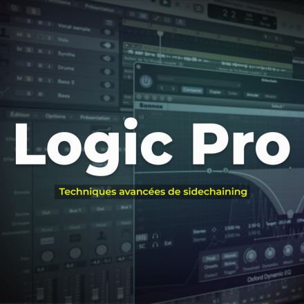 Logic Pro - Techniques avancées de sidechaining (image de couverture format carré)