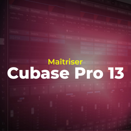 Maîtriser Cubase Pro 13 (image de couverture format carré)