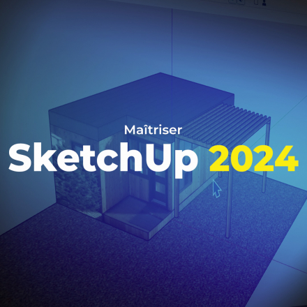 Maitriser SketchUp 2024 (image de couverture format carré)