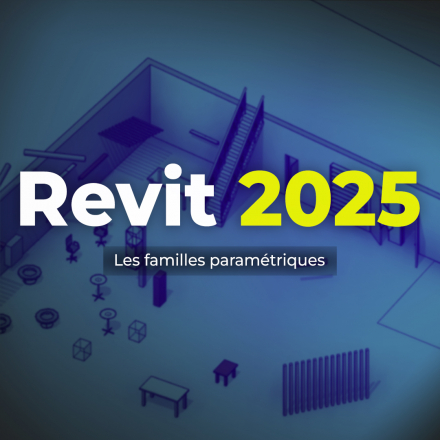 Revit 2025 - Les familles paramétriques (image de couverture format carré)