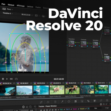 Apprendre à monter comme un pro sur DaVinci Resolve 20 (image de couverture format carré)