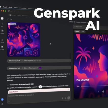 Genspark AI : maîtriser le super agent IA tout-en-un (image de couverture format carré)