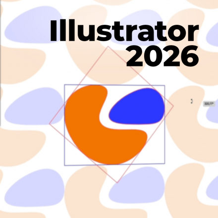 Apprendre les fondamentaux d'Illustrator 2026 (image de couverture format carré)