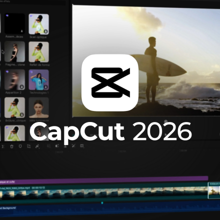 Maîtriser CapCut 2026 - Les fondamentaux (image de couverture format carré)