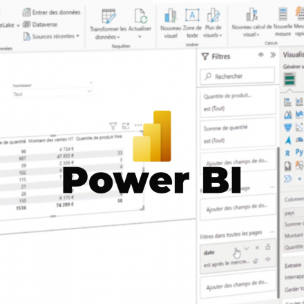 Maîtriser Power BI Desktop (image de couverture format carré)