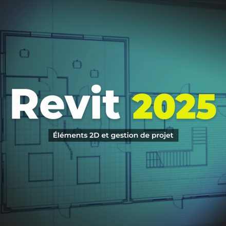 Revit 2025 - Éléments 2D et gestion de projet