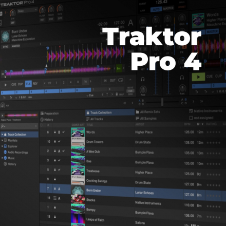 Traktor Pro 4 - Créez et Maîtrisez vos Mix (image de couverture format carré)