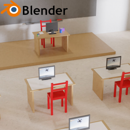 Apprendre - Blender 3.5 - les bases (image de couverture format carré)