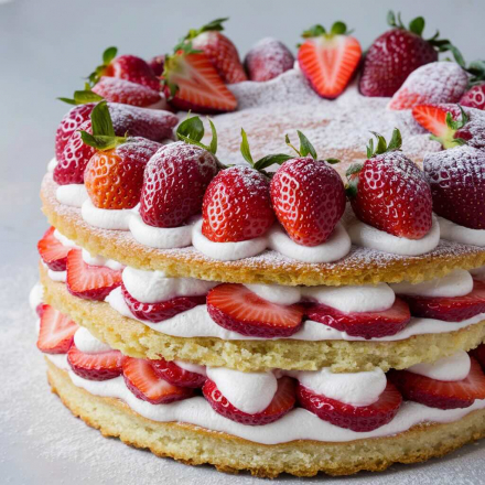 tuto charlotte aux fraises