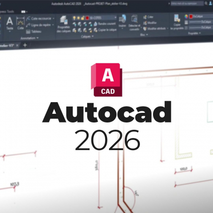 AutoCAD 2026 (image de couverture carré)