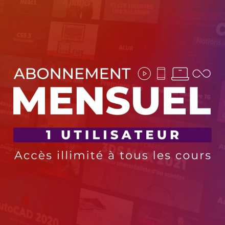 Abonnement mensuel Elephorm