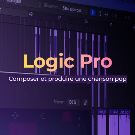 Composer et produire une chanson pop avec Logic Pro X