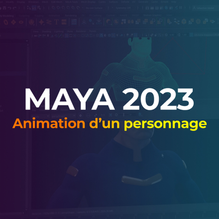 Maya 2023 - Animation d'un personnage