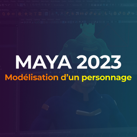 Maya 2023 - Modélisation d'un personnage