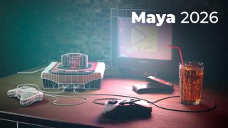 Formation Maya : fondamentaux 3D, UV, shading et rendu