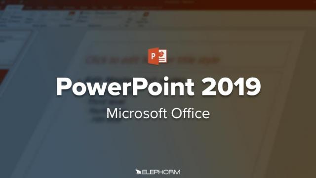 Apprendre PowerPoint 2019