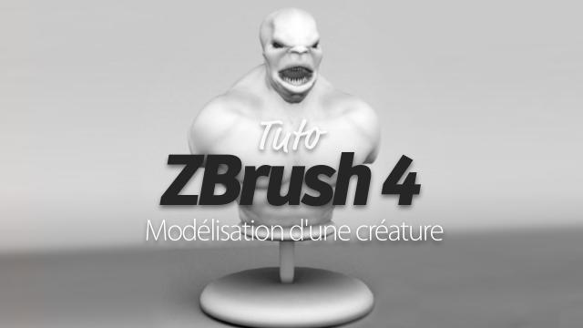 Apprendre ZBrush 4 - Modélisation d'une créature