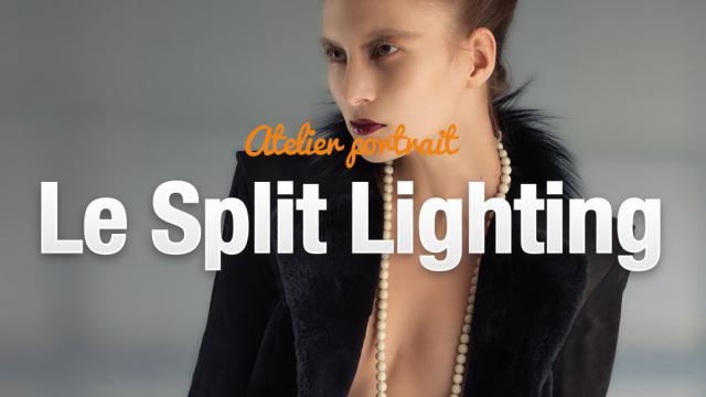 Atelier photo de mode - Le Split Lighting