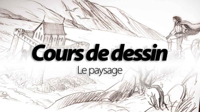 Cours de dessin : paysages, perspectives et décors - Apprenez à dessiner