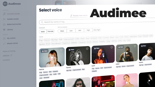 Maîtriser la voix augmentée par IA avec Audimee