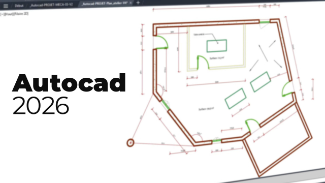 AutoCAD 2026 - Les fondamentaux