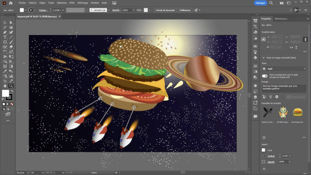 Ateliers créatifs avec la nouvelle IA d'Illustrator v28.0