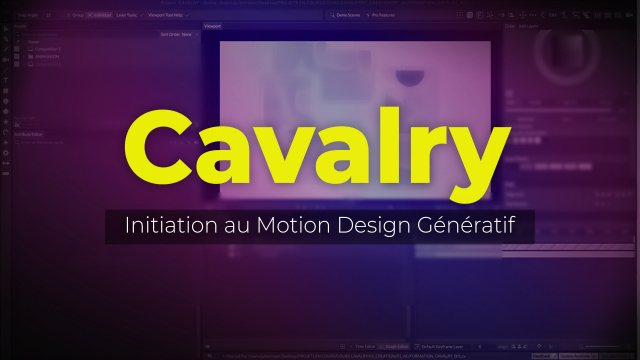 Formation Cavalry - Le motion design génératif pour tous