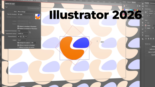 Apprendre les fondamentaux d'Illustrator 2026